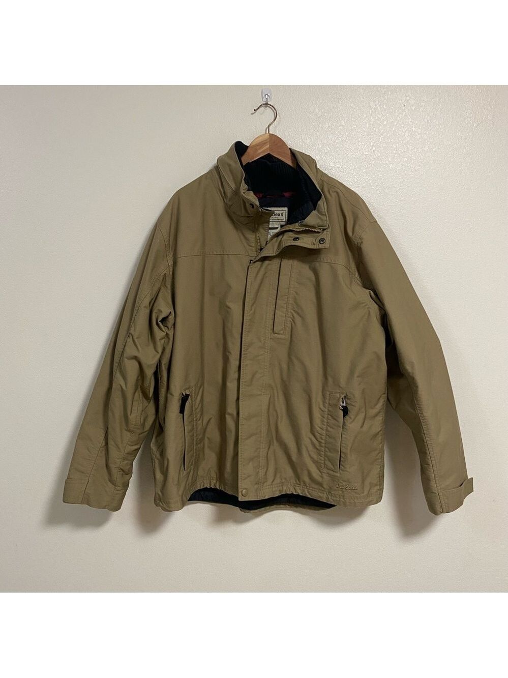 L.L. Bean Jacket Men’s Size XXL Khaki Barn Chore Jacket